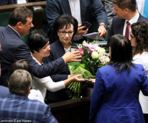 Pożegnanie Marka Kuchcińskiego i powitanie Elżbiety Witek