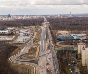 Katowice: Będzie zmiana organizacji ruchu na węźle Giszowiec. Jest data otwarcia nowej jezdni [ZDJĘCIA]