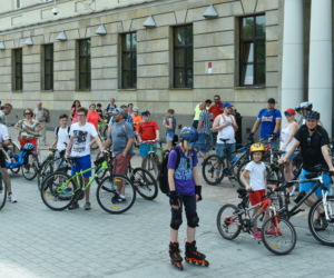 Rowerzyści i rolkarze przejechali przez Lublin. Trwa Ekopiknik nad Zalewem