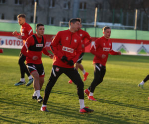 Pierwszy trening Reprezentacji Polski przed trójmeczem el. mistrzostw świata. Trener Sousa już układa klocki