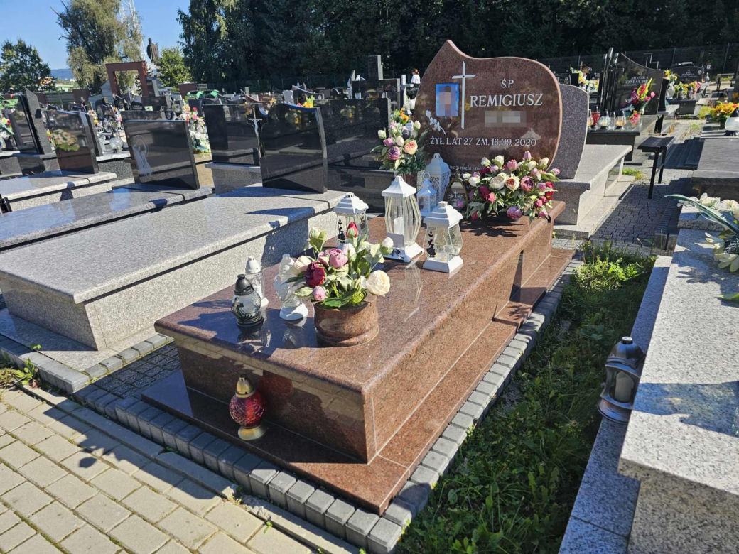 Grób Remka zamordowanego w Krośnie [GALERIA]