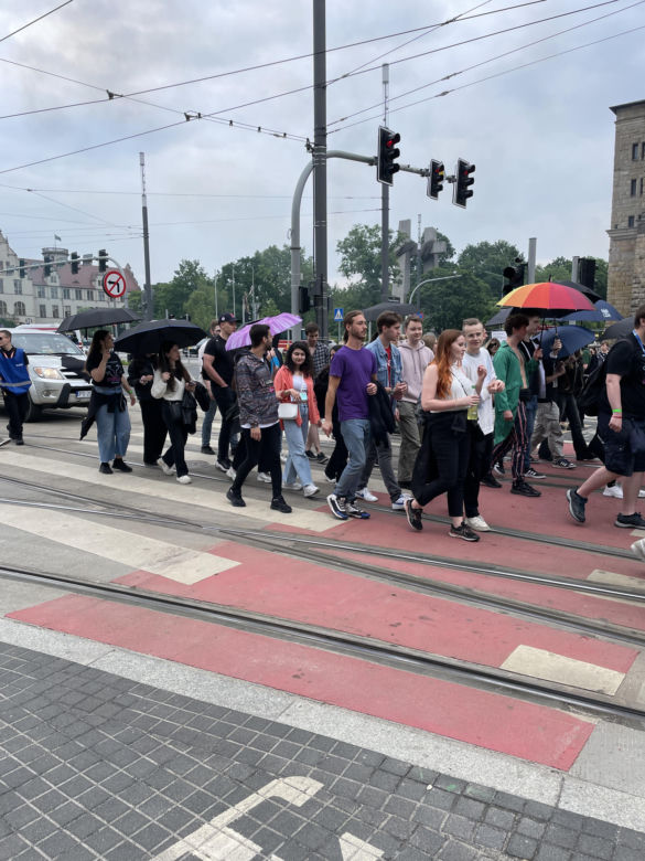 Studenci przejęli Poznań. Zobaczcie jak wyglądał Pochód Juwenaliowy 2024!