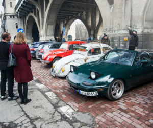 Wietrzenie garaży - wiosenne spotkanie Youngtimer Warsaw
