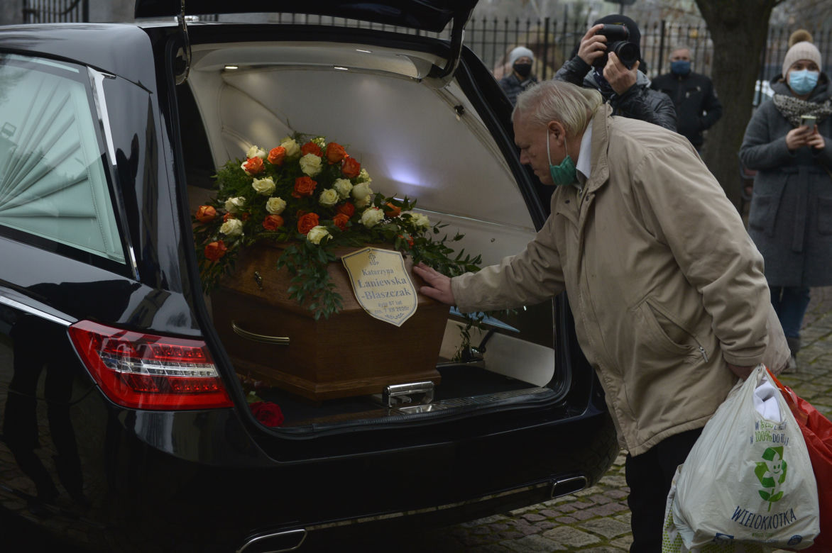 Pogrzeb Katarzyny Łaniewskiej