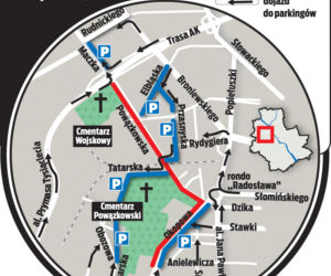 Te ulice będą zamknięte 1 listopada