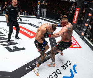 Denis Załęcki - Bartek Szachta na Fame MMA 30