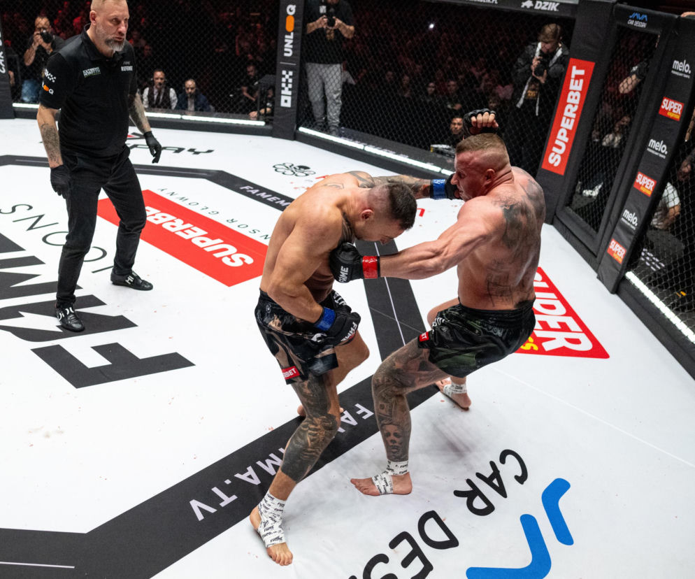 Denis Załęcki - Bartek Szachta na Fame MMA 30