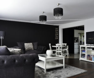 Salon w stylu glamour