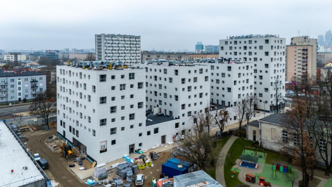 TBS na Ochocie projektu pracowni JEMS Architekci