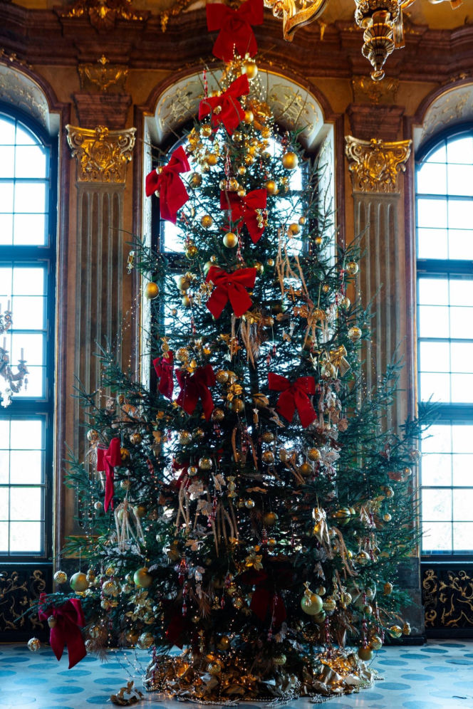 Zamek Książ w świątecznej odsłonie