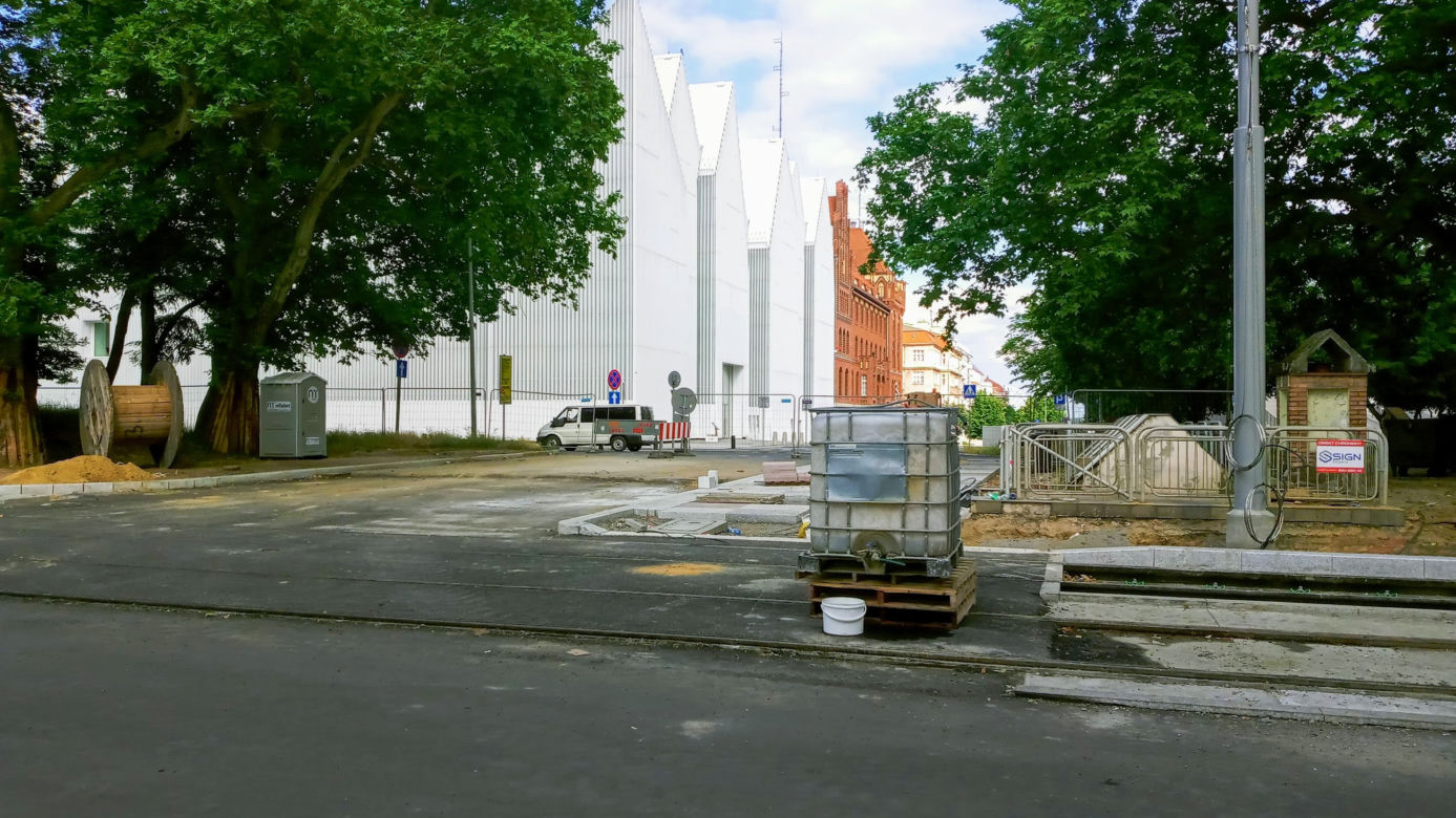 "Torowa rewolucja" w Szczecinie - czerwiec 2021