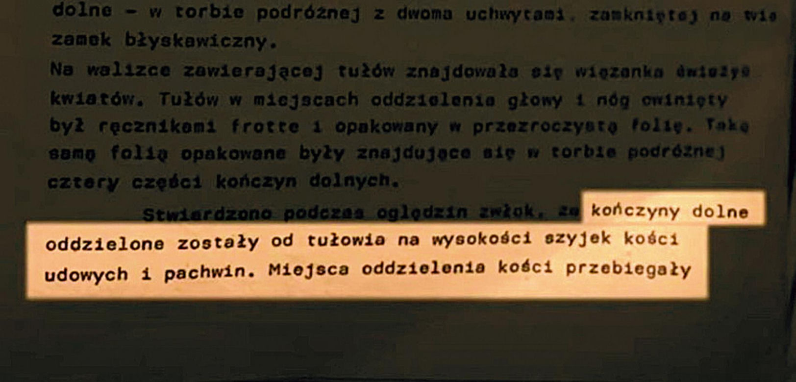 Córka poćwiartowała ciało dziennikarki TVP. Głowę włożyła do garnka, z kolan wycięła rzepki