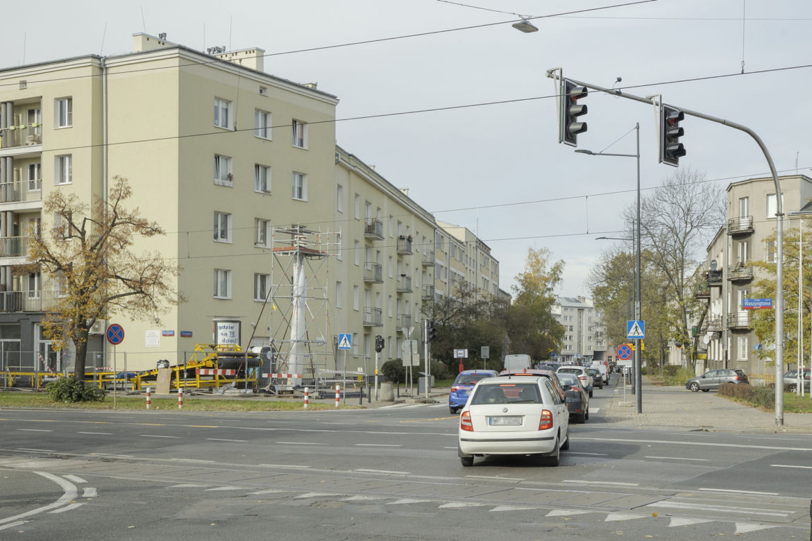 Kierowcy głupieją na Grenadierów przez remont wodociągowców