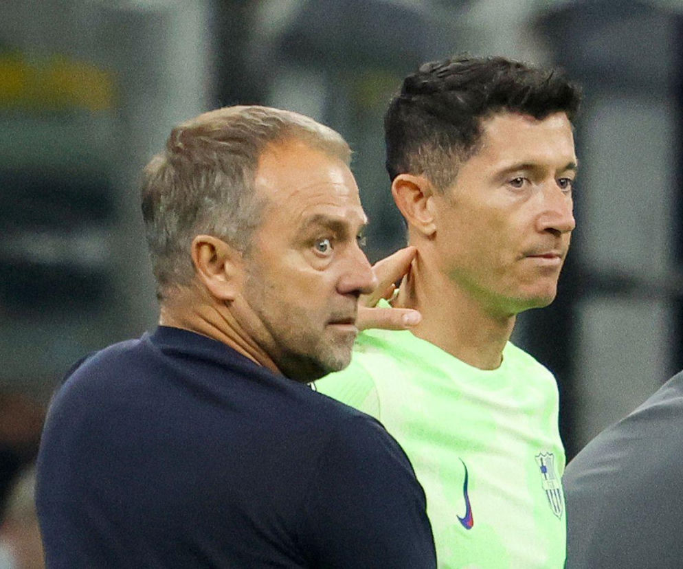 Robert Lewandowski ze złamanym oczodołem. Hansi Flick komentuje kontuzję Polaka