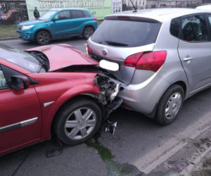Karambol na Kamiennej w Bydgoszczy. Są utrudnienia w ruchu