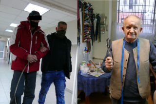 ŁÓDŹ. Napadł z nożem na staruszka. Ten go pogonił nożyczkami, a sąd posłał do więzienia [WIDEO]