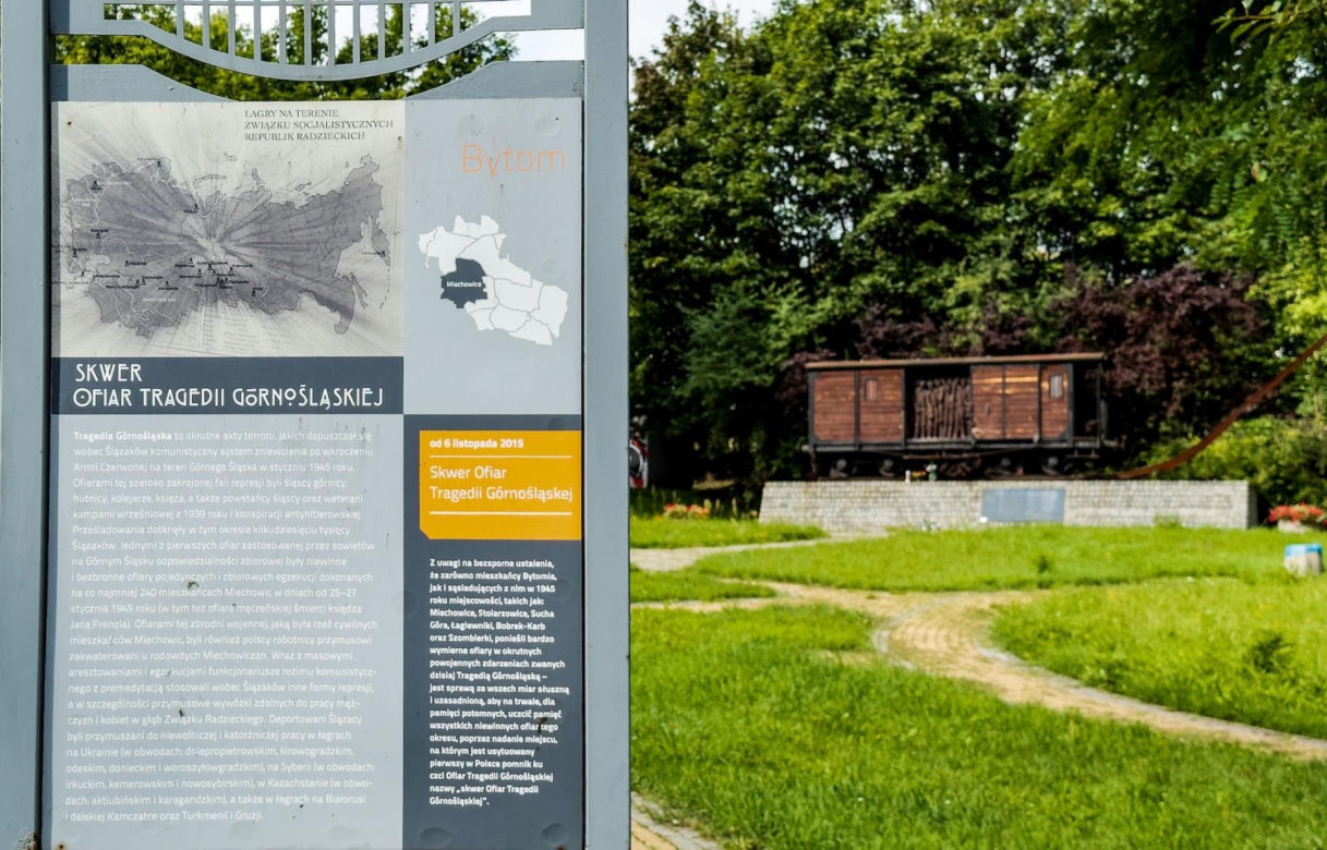 Skwer w Miechowicach upamiętni ofiary Tragedii Górnośląskiej i Miechowickiej