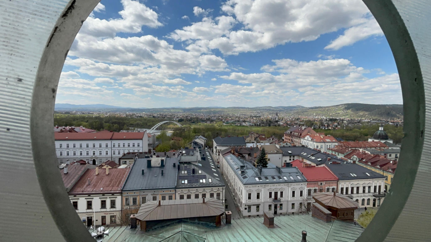 Byliśmy na szczycie wieży ratuszowej