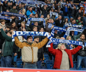 Lech Poznań - Raków Częstochowa: Zdjęcia kibiców z meczu 23. kolejki PKO BP Ekstraklasy