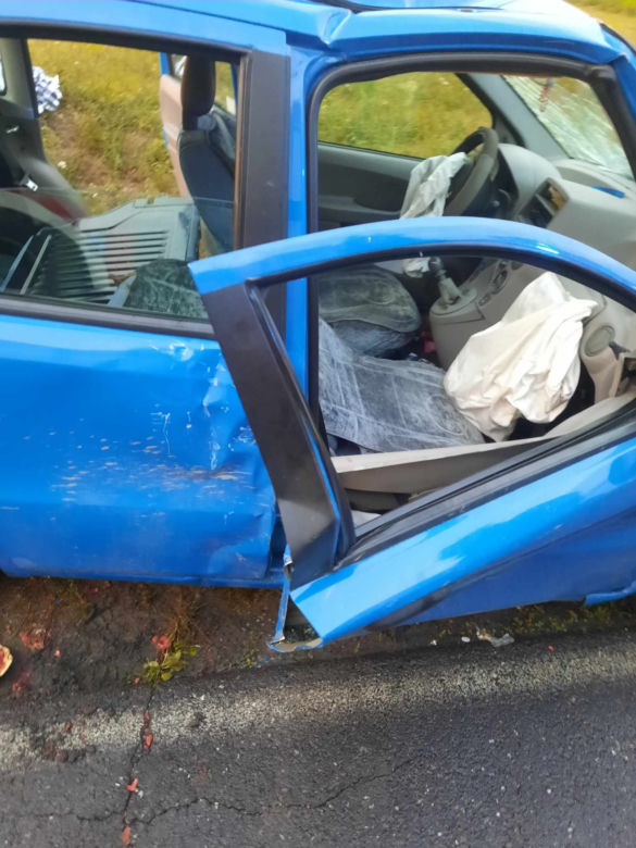 Czołowe zderzenie dwóch osobówek w Dobrzejewicach pod Toruniem! Nie żyje 69-letnia kobieta