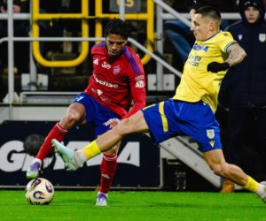 Arka Gdynia - Raków Częstochowa, zdjęcia kibiców i piłkarzy z meczu 17. kolejki PKO BP Ekstraklasy