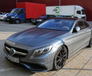 Takim autem jeździ Mamed - Mercedes-AMG S 63 Coupe
