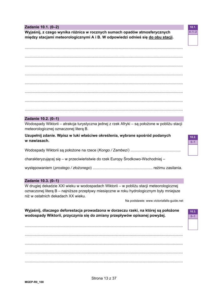Matura 2026: geografia rozszerzona 15.05.2026 r. Arkusze CKE [Formuła 2023]