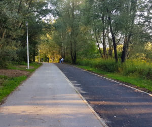 Rzeszów: Prace przy ścieżce rowerowej na Lisią Górę na ukończeniu