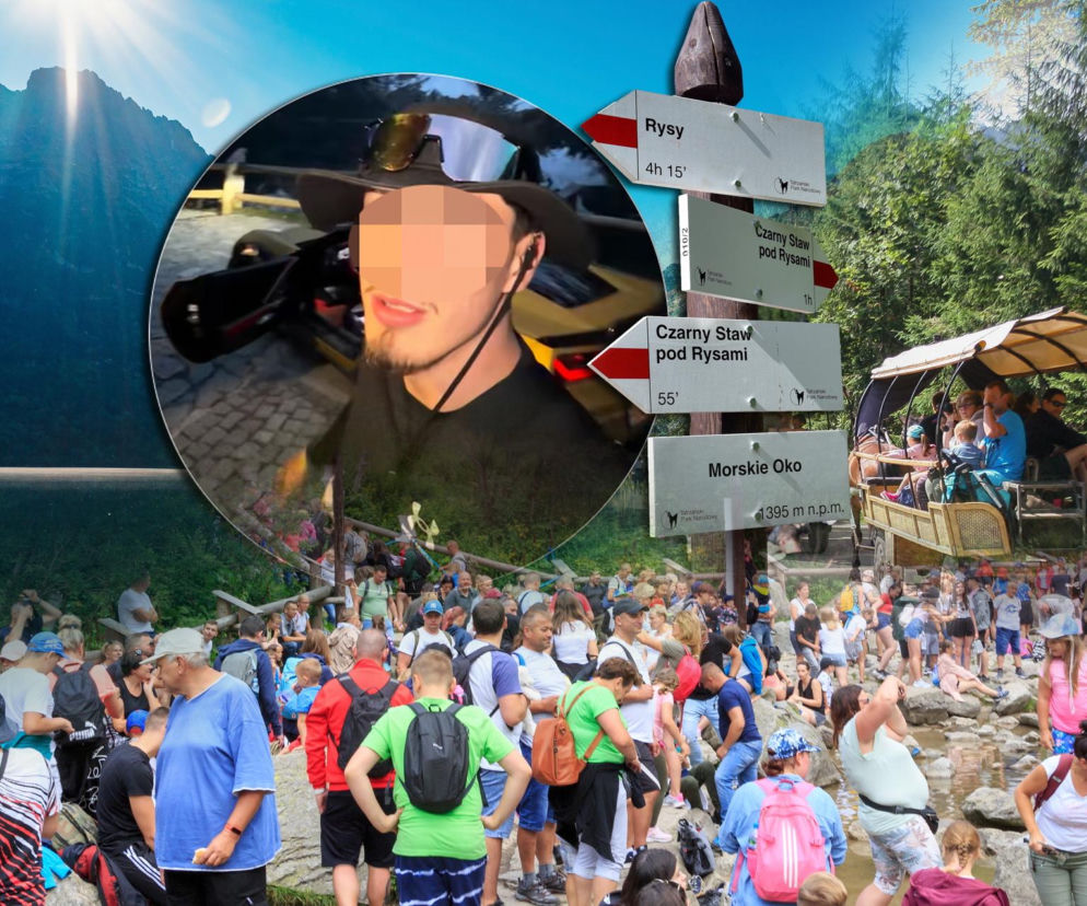 Ukraiński influencer wjechał samochodem nad Morskie Oko. Dostał 100 zł mandatu