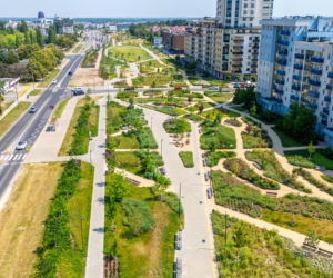 Park nad Południową Obwodnicą Warszawy w Warszawie