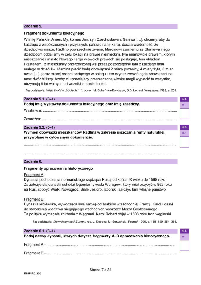 Matura 2026 z rozszerzonej historii: arkusze CKE [Formuła 2023] 18.05.2026