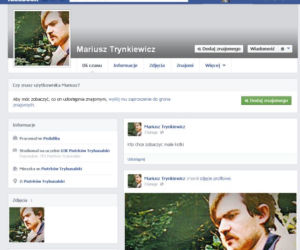 Mariusz Trynkiewicz na Facebooku - nie może doczekać się wyjścia na wolność!
