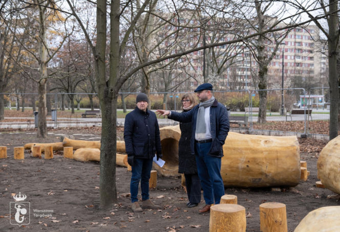 Kontrowersyjny plac zabaw na Bródnie