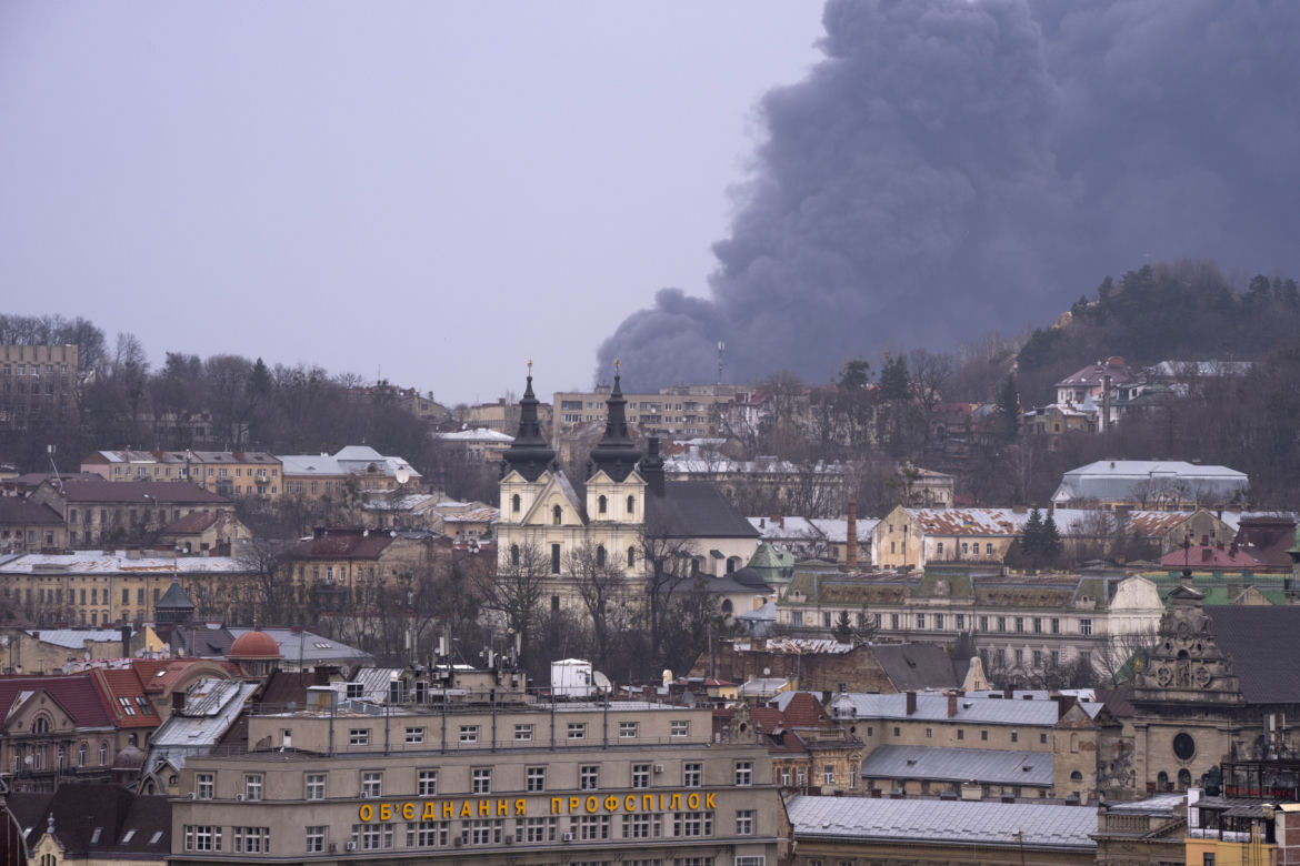 Ukraina.Eksplozje w Lwowie