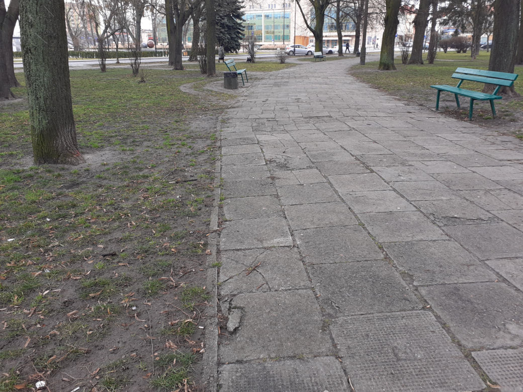 Skwer przy Placu Jagiellońskim