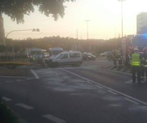 Kolejny wypadek na rondzie Jagiellonów w Bydgoszczy! [ZDJĘCIA]
