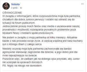 Oświadczenie Soboty