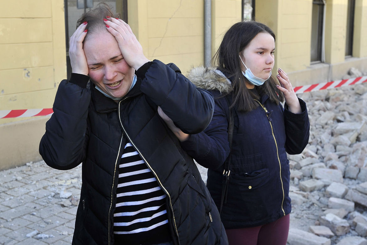 Trzęsienie ziemi zmiotło pół miasta! Horror w Chorwacji. Szokujące wideo