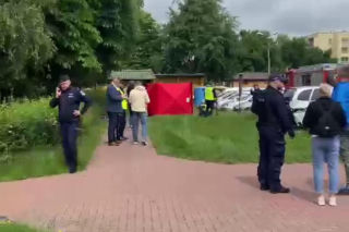 Strzelanina w Białej Podlaskiej. Nie żyje mężczyzna. Trwa obława