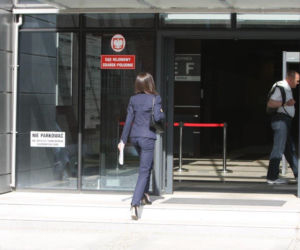 ROZWÓD KACZYŃSKIEJ: Marta Kaczyńska i Marcin Dubieniecki, ZDJĘCIA Z ROZPRAWY ROZWODOWEJ KACZYŃSKIEJ w Gdańsku 10.06.2014
