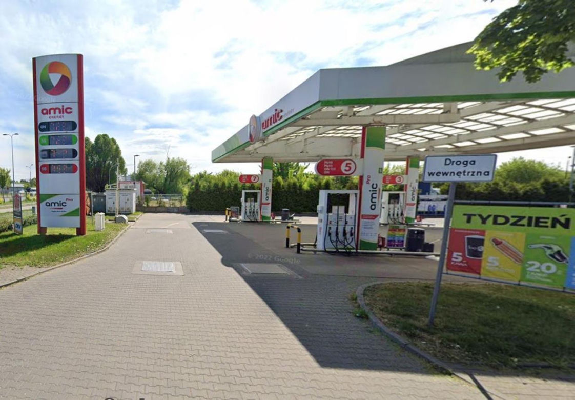 Stacja paliw Amic Polska w Warszawie