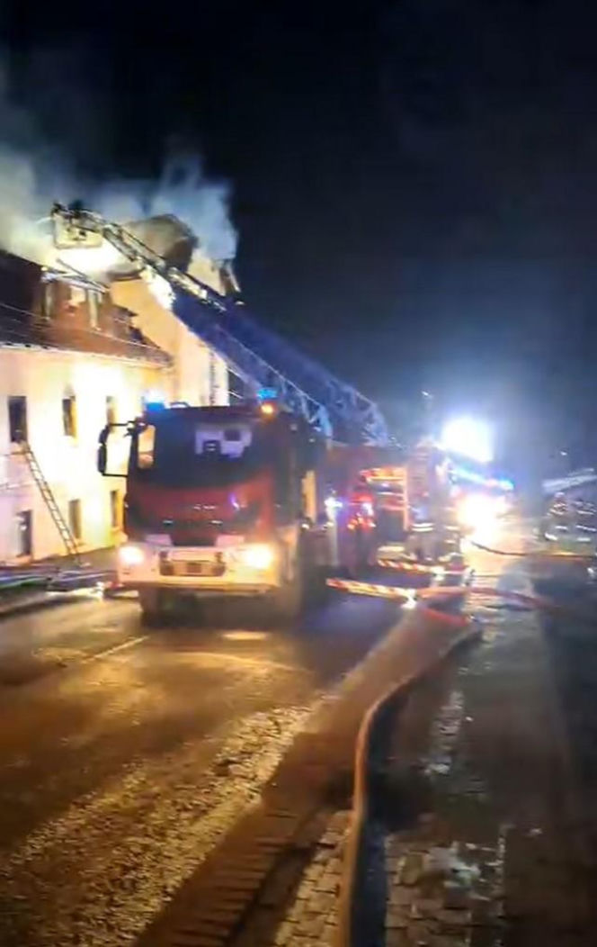 Potężny pożar w znanym kurorcie! Pensjonat Dawid spłonął doszczętnie