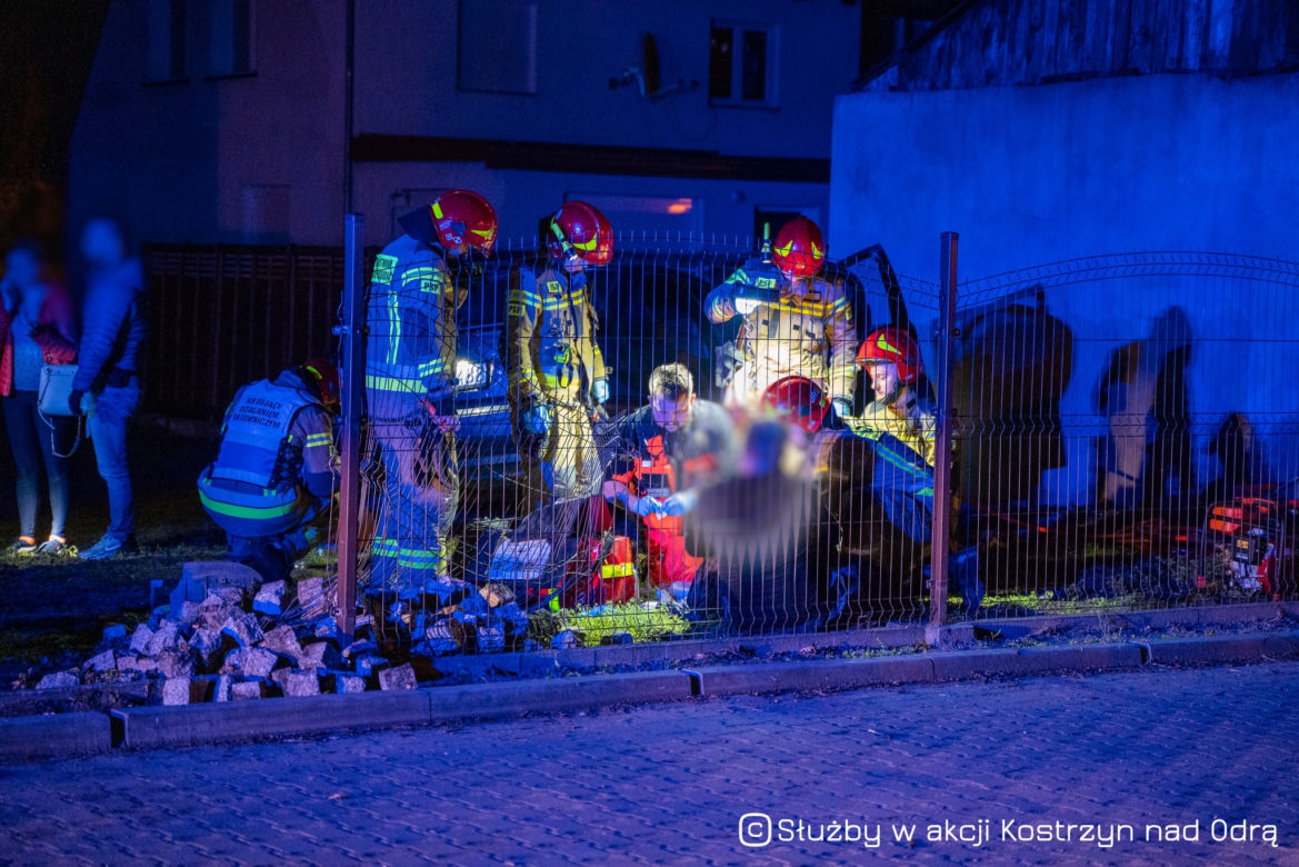 Wypadek w Kostrzynie nad Odrą