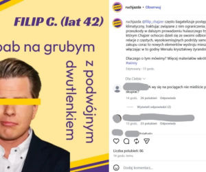 Aktywiści zaatakowali kebab związany z Filipem Chajzerem