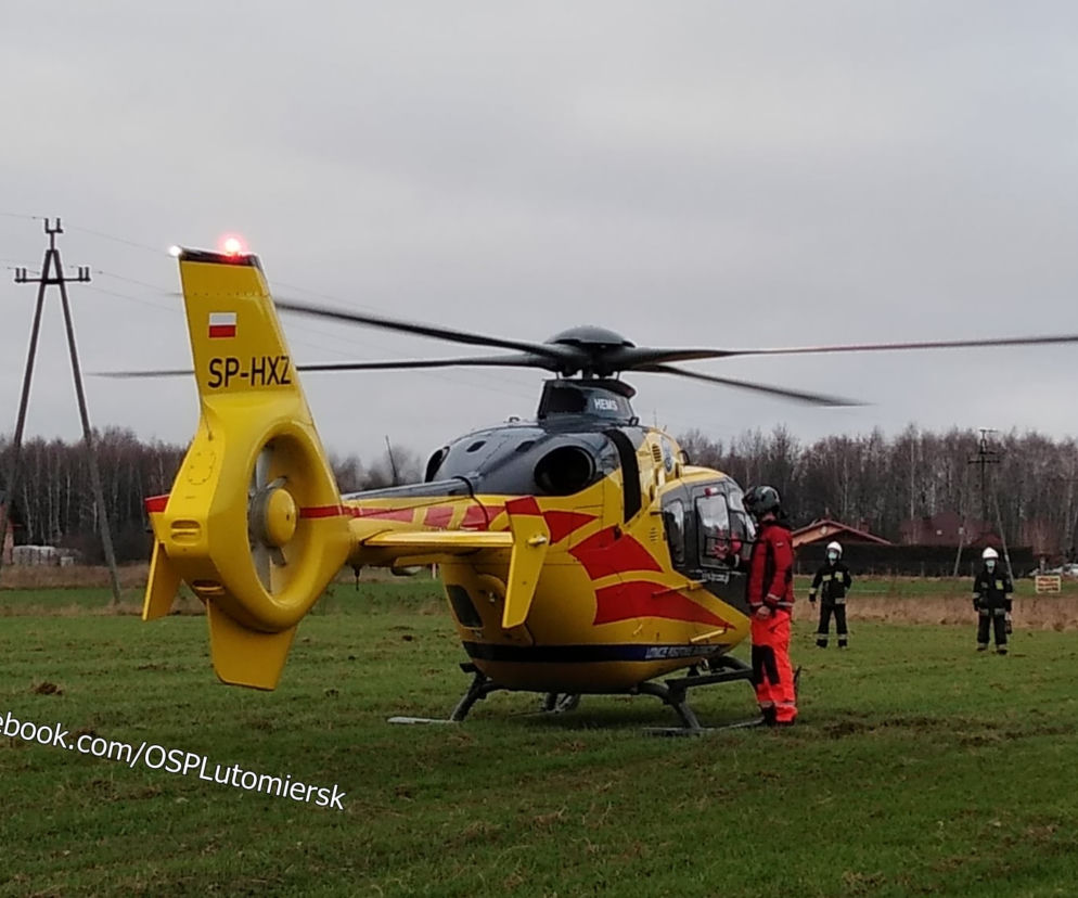 Przyleciał helikopter, ale na ratunek było już za późno