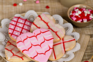 Ciasteczka na walentynki - galeria inspiracji