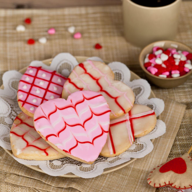 Ciasteczka na walentynki - galeria inspiracji