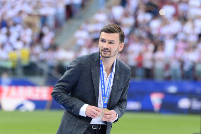 Karol Nawrocki i ceremonia po finale Pucharu Polski