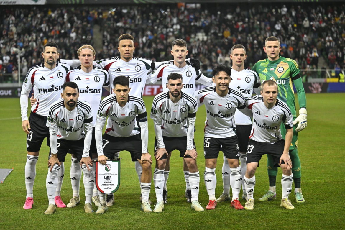 Legia - Lugano pożegnanie Brychczego