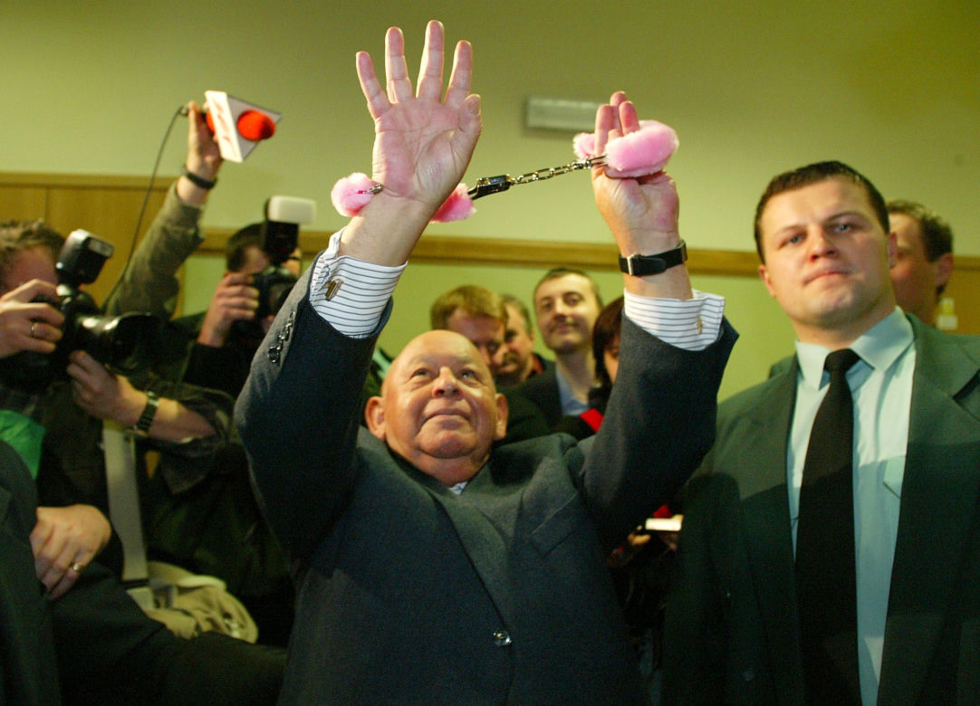 Jerzy Urban z żoną